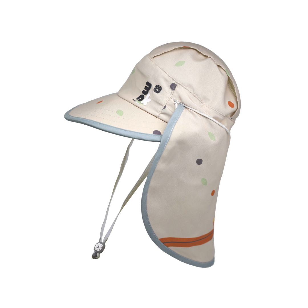 UV Protection Foldable Neck Flap Hat