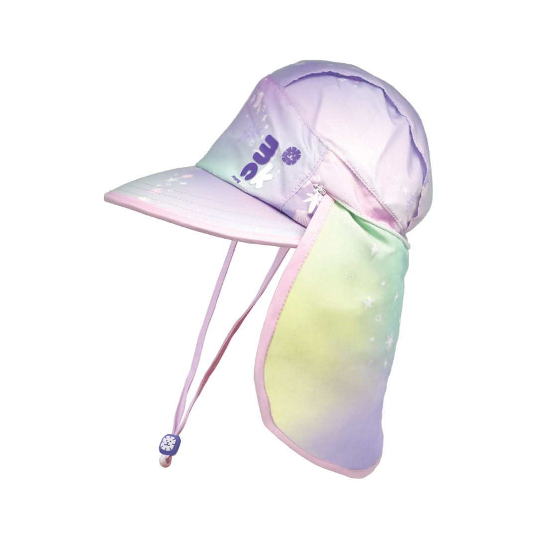 UV Protection Foldable Neck Flap Hat