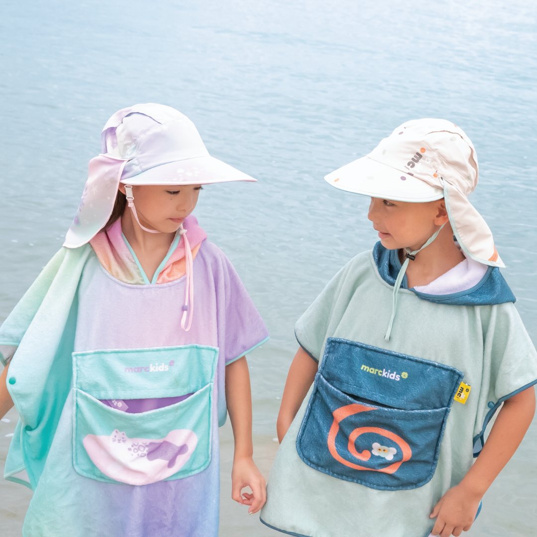UV Protection Foldable Neck Flap Hat