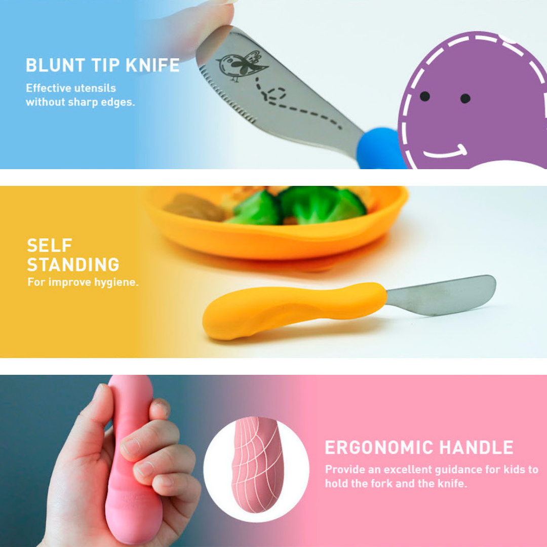 Easy Grip Cutlery Set