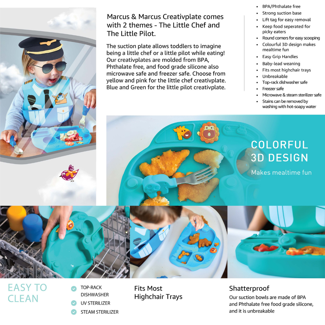 Creativplate with Suction