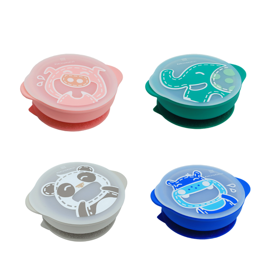 Suction Bowl with Lid