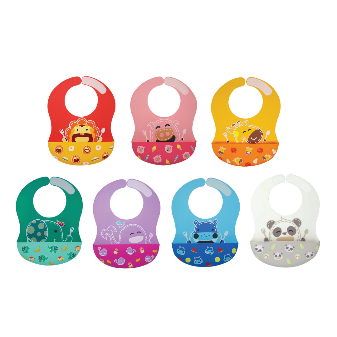 Wide Coverage Silicone Bib