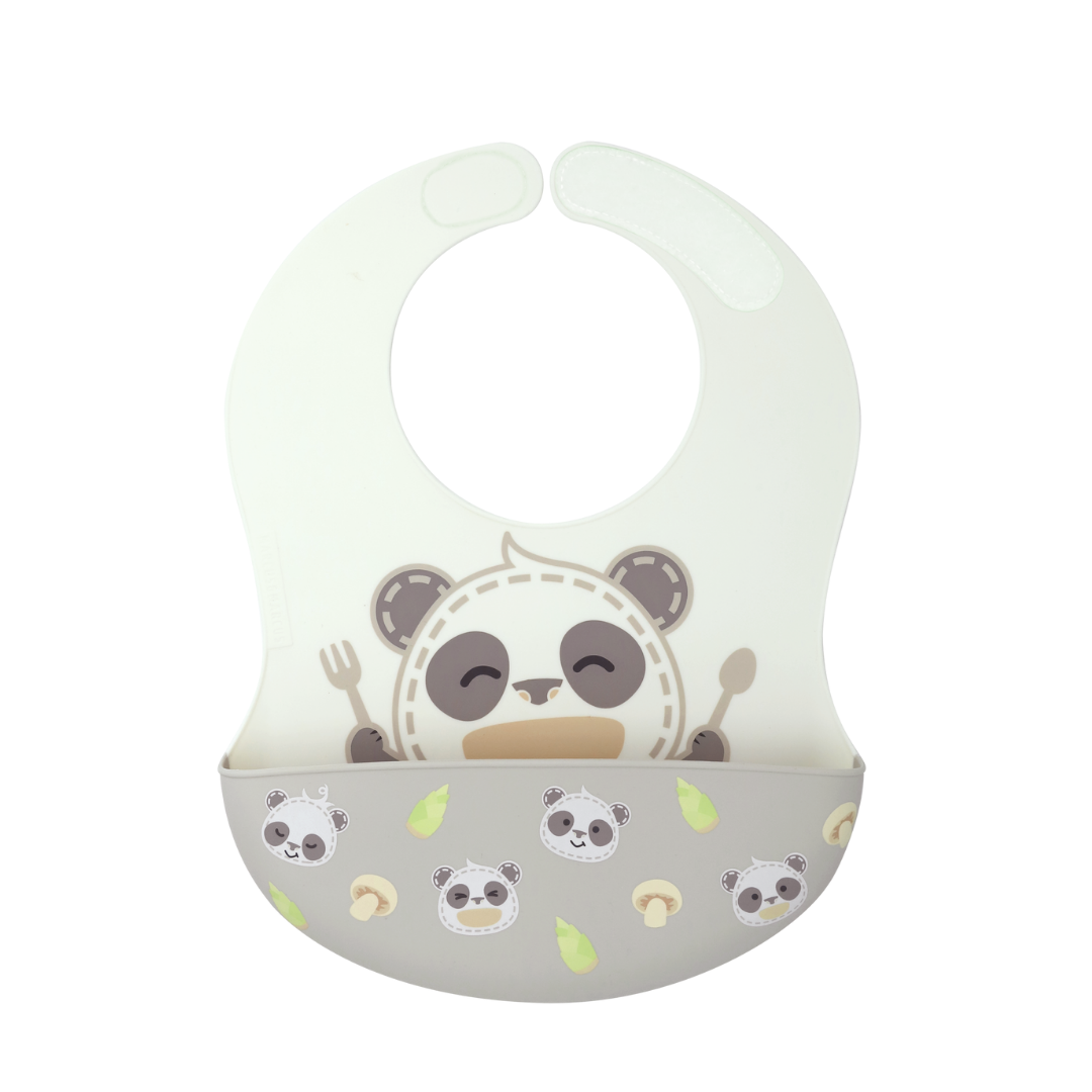 Wide Coverage Silicone Bib