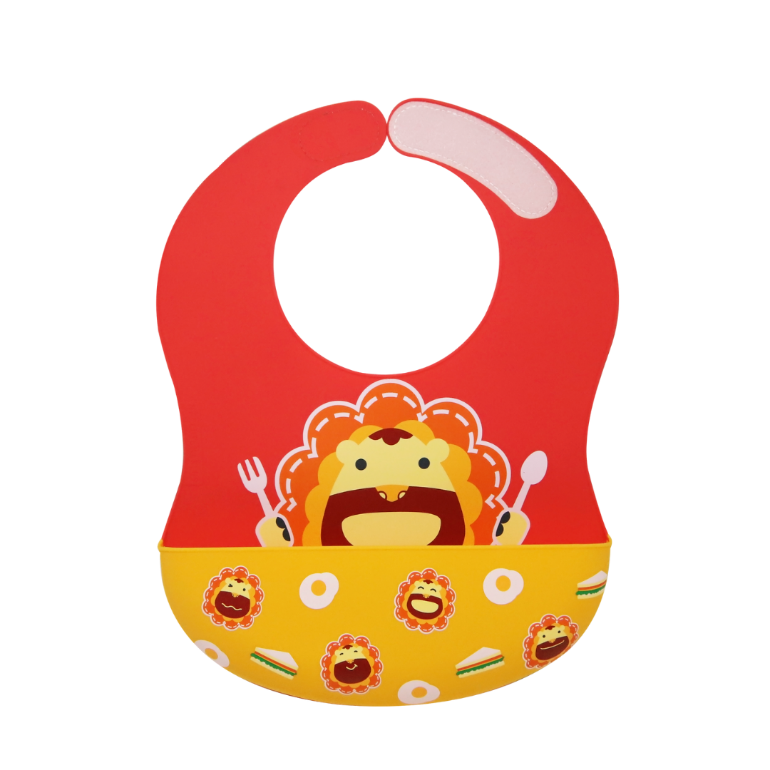 Wide Coverage Silicone Bib