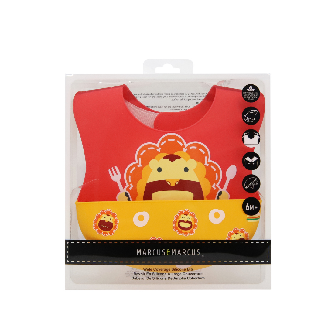 Wide Coverage Silicone Bib