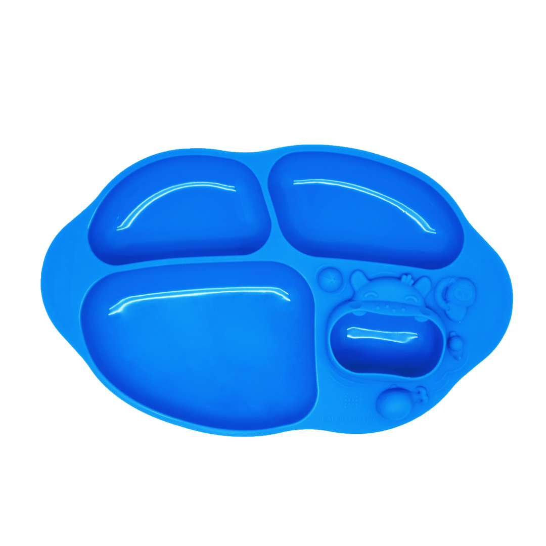 Yummy Dips Suction Divided Plate