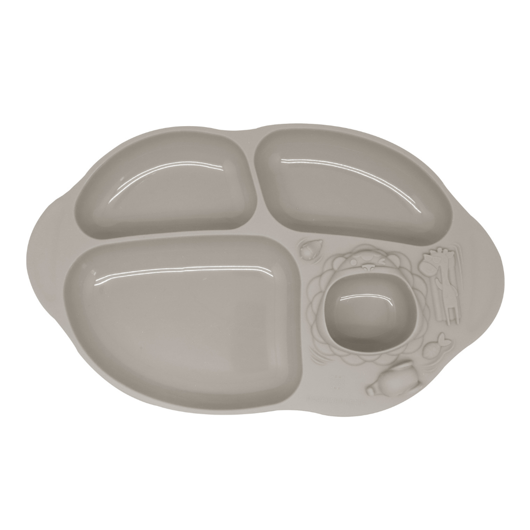 Yummy Dips Suction Divided Plate