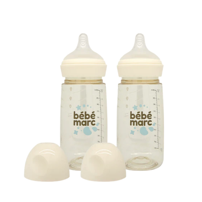 Twinpack Antibacterial Natural Feeding PPSU Bottle (300ml)